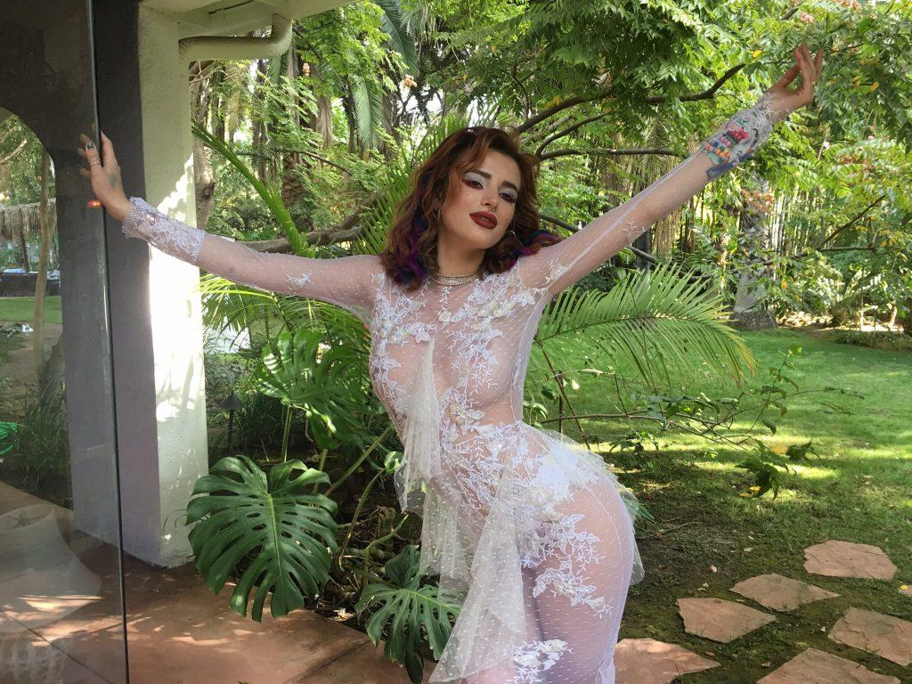 4P Bella Thorne See-Through