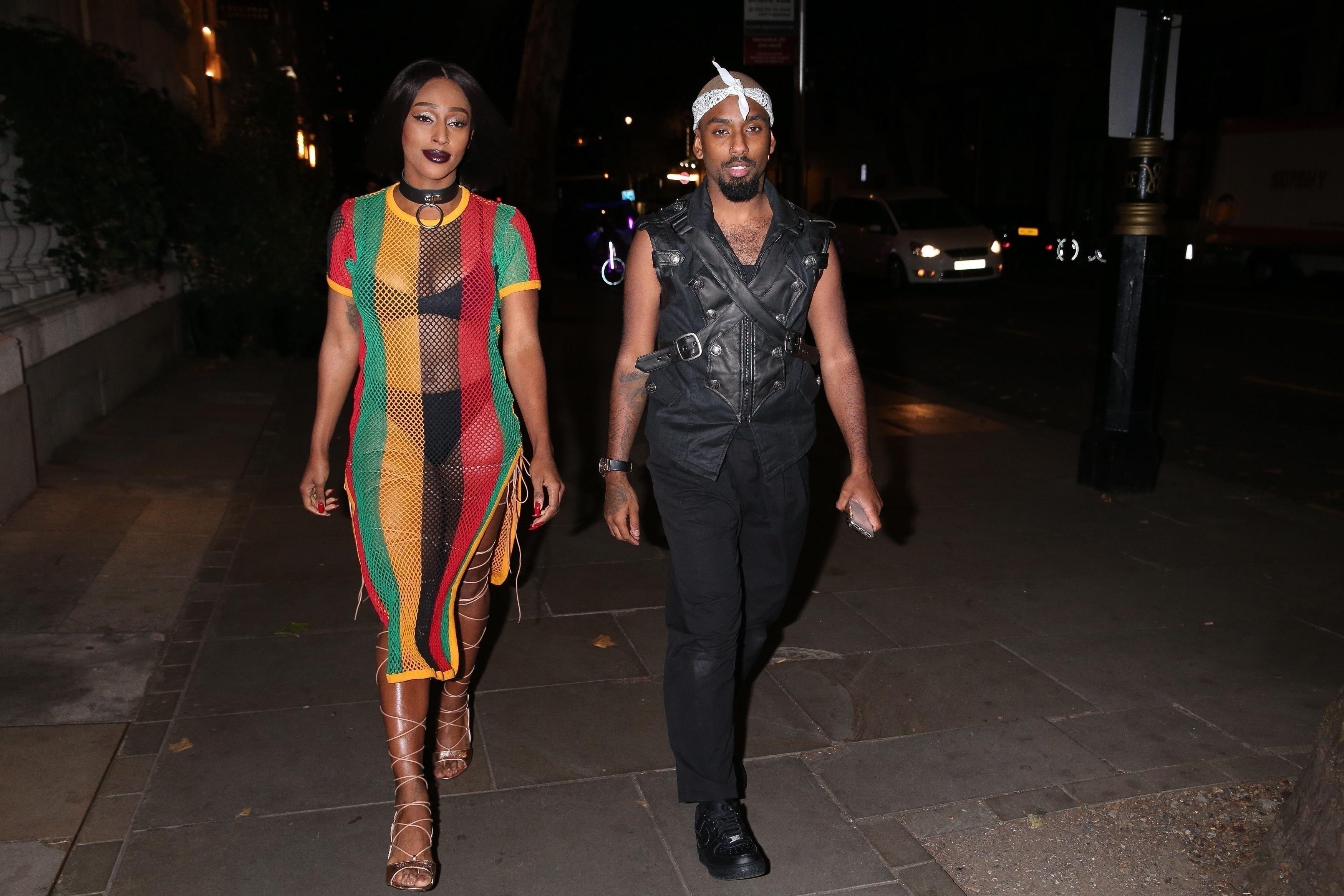 17P Alexandra Burke See-Through