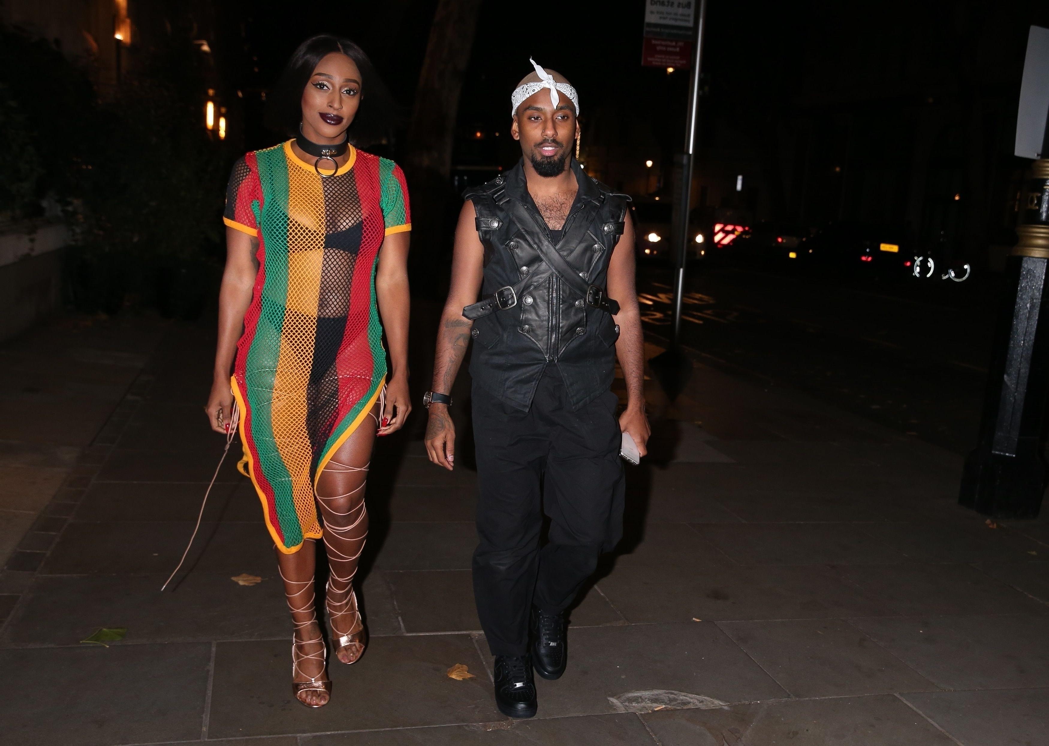 17P Alexandra Burke See-Through