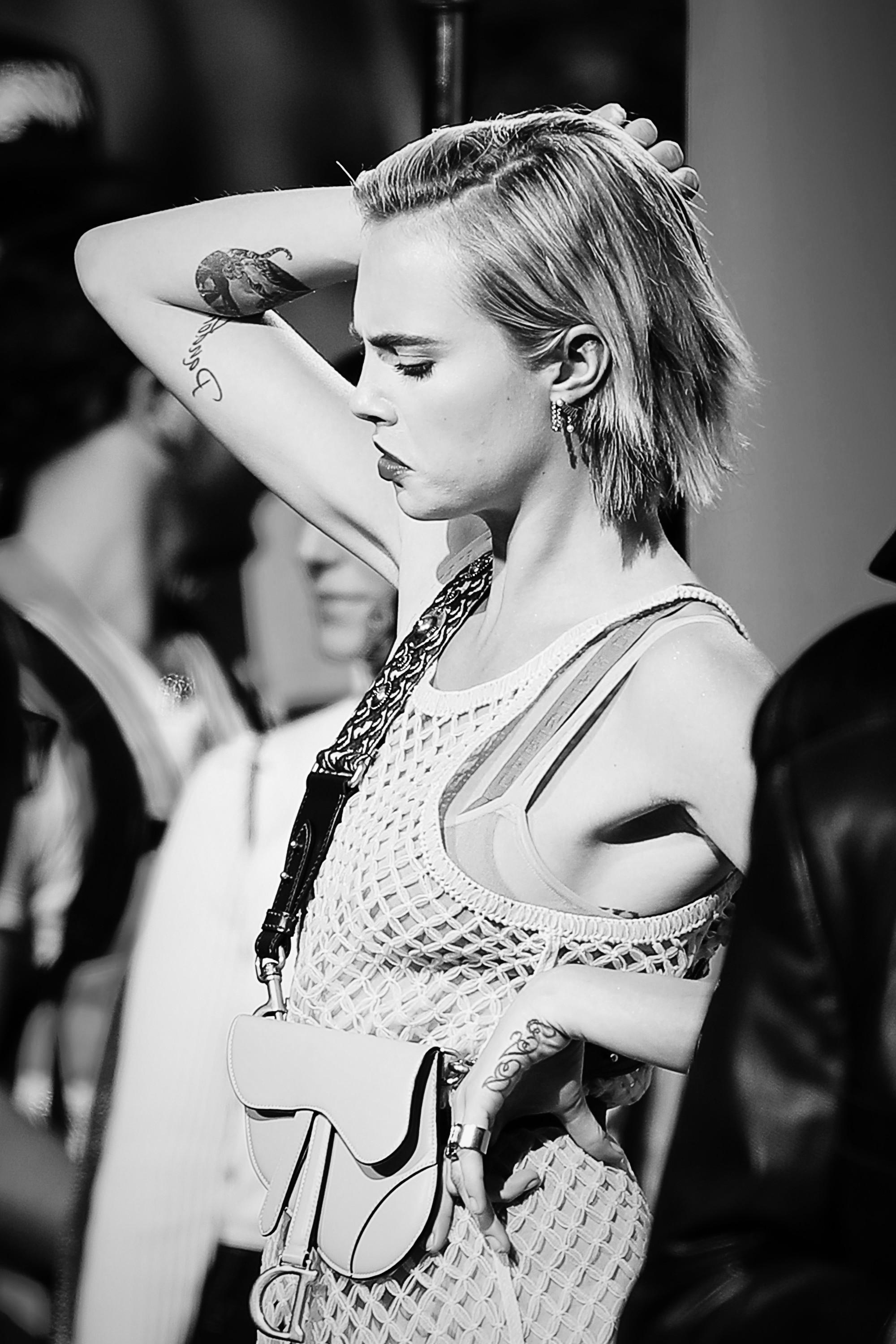 23P Cara Delevingne See-Through