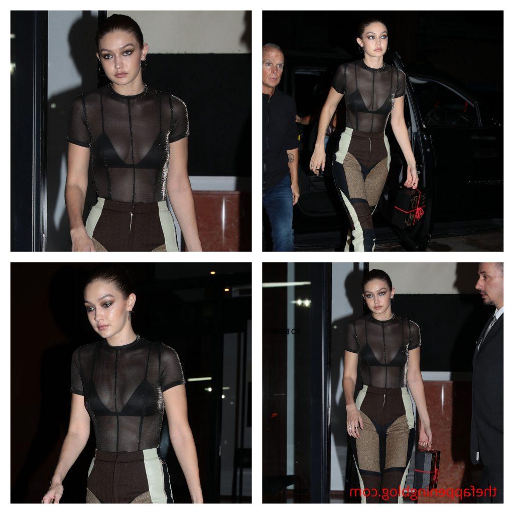 13P Gigi Hadid See-Through