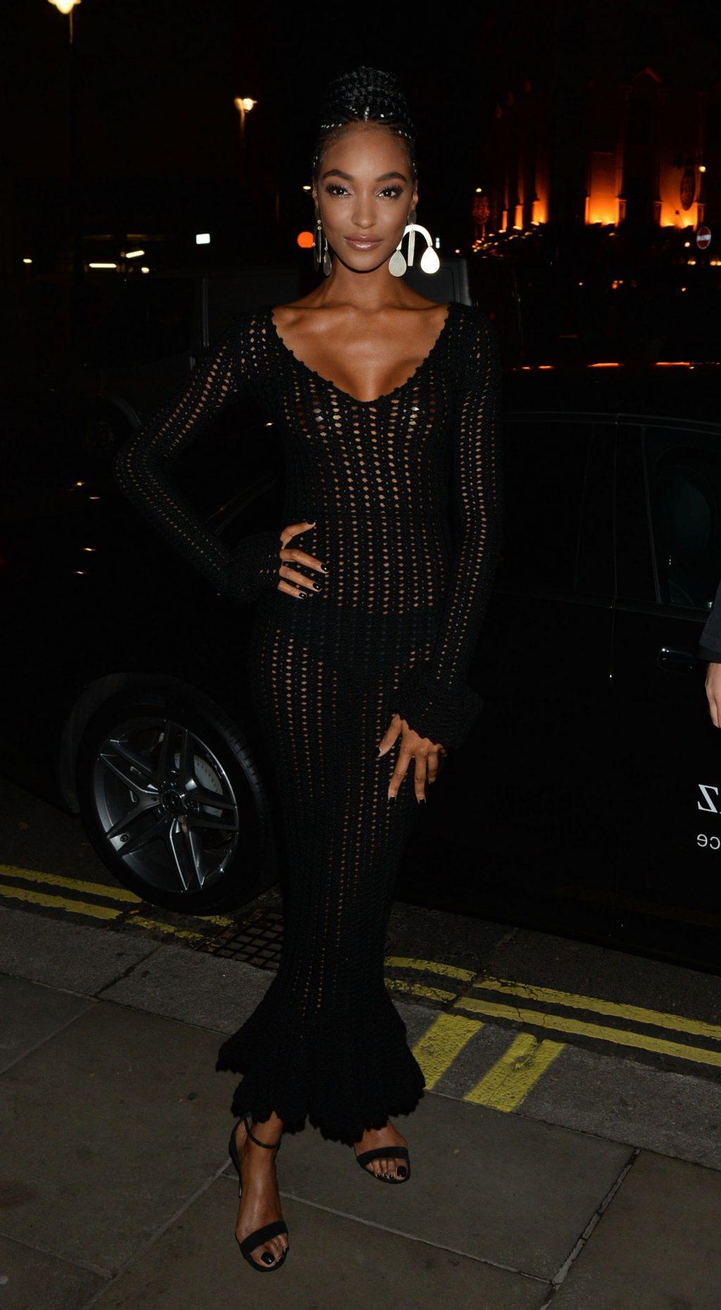 7P Jourdan Dunn See-Through