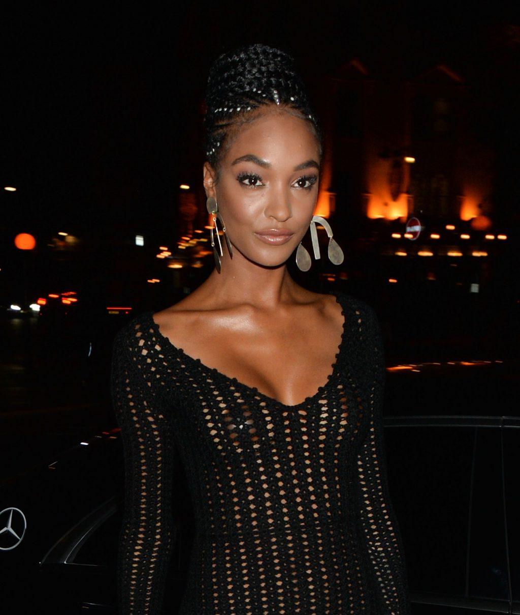 7P Jourdan Dunn See-Through
