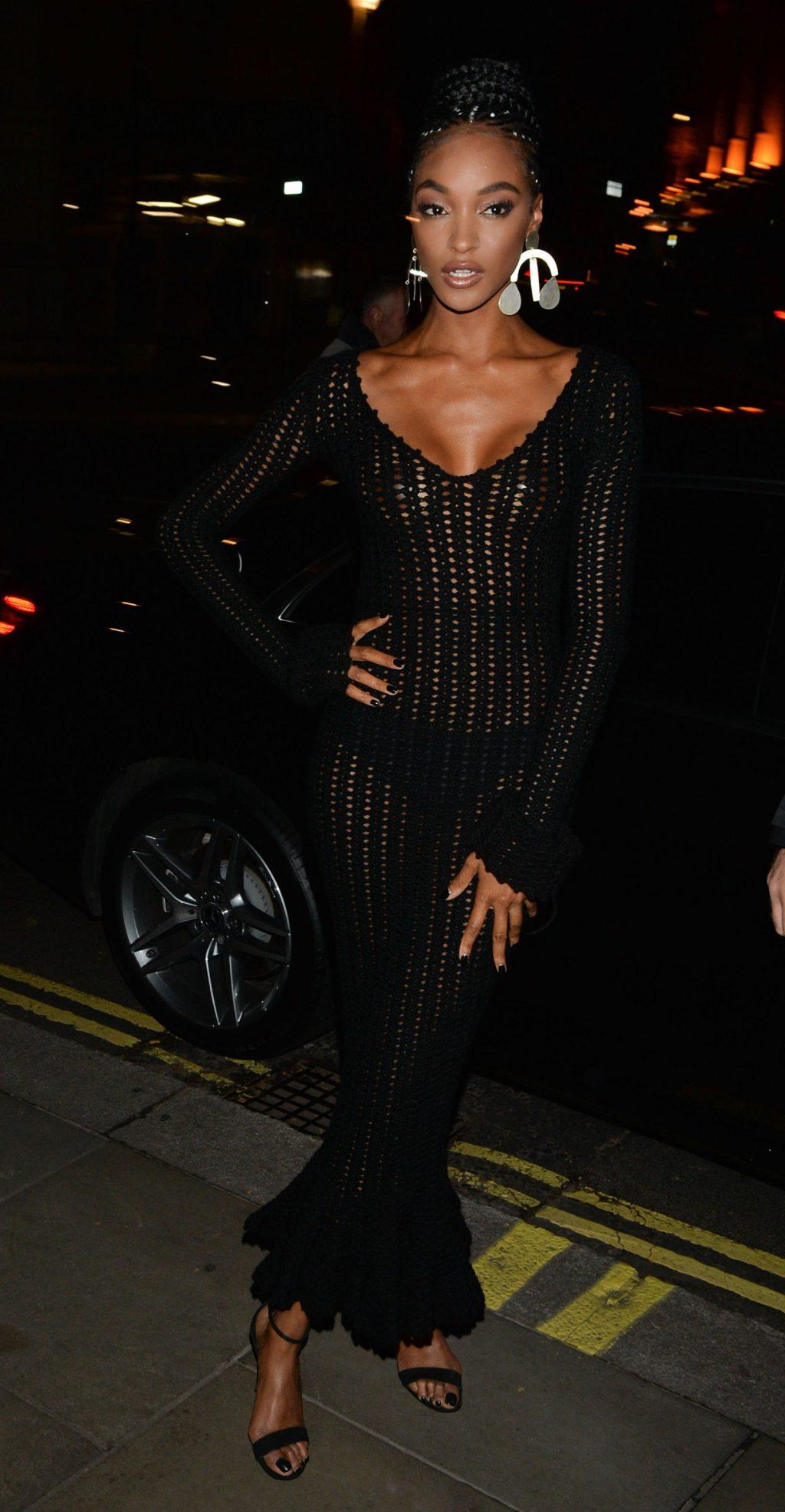 7P Jourdan Dunn See-Through