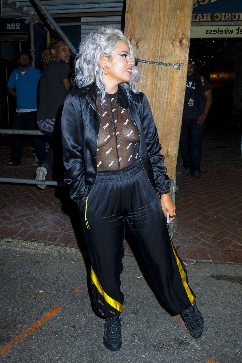 25P Lily Allen See-Through