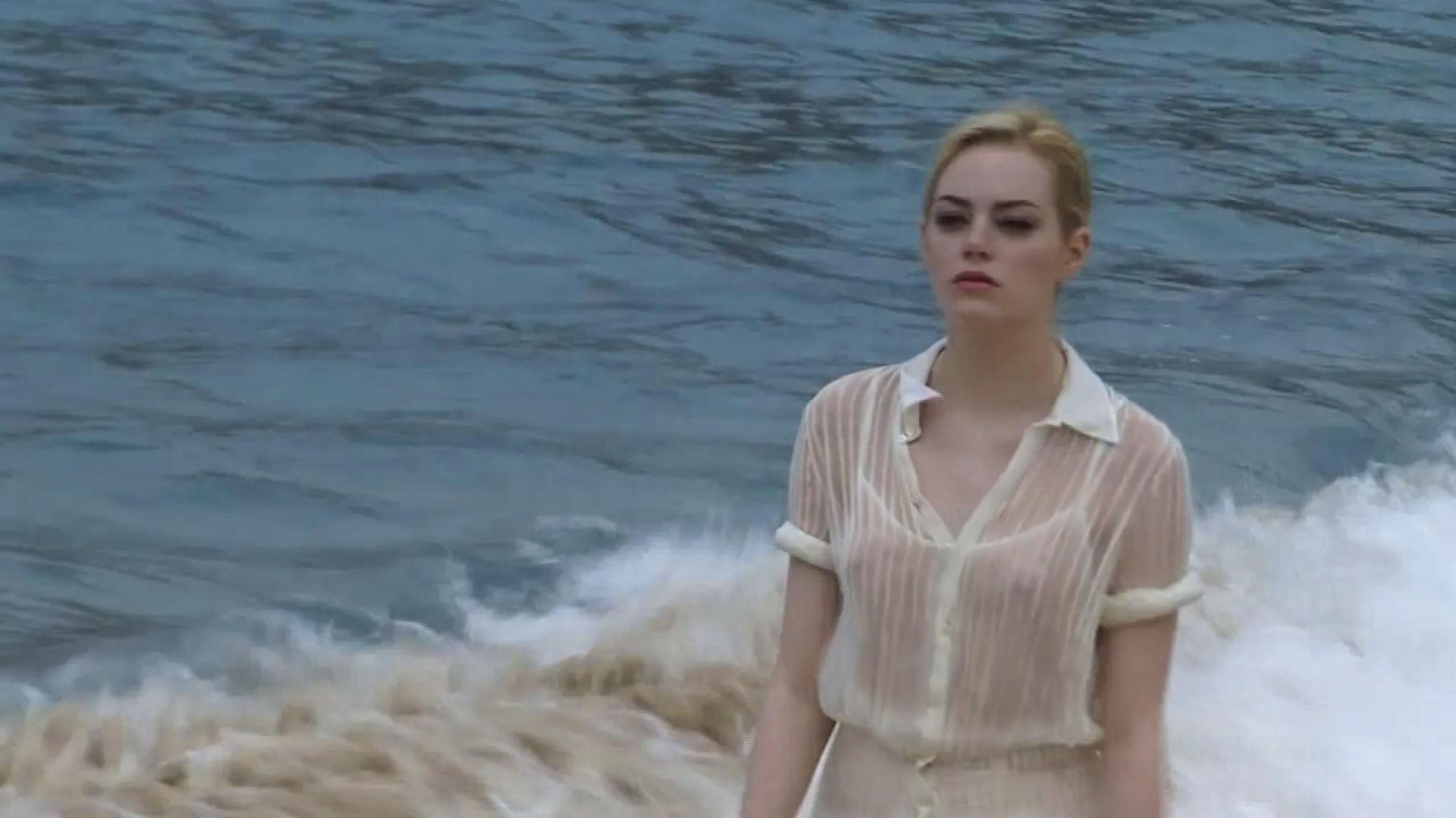 5P Emma Stone See-Through Photos