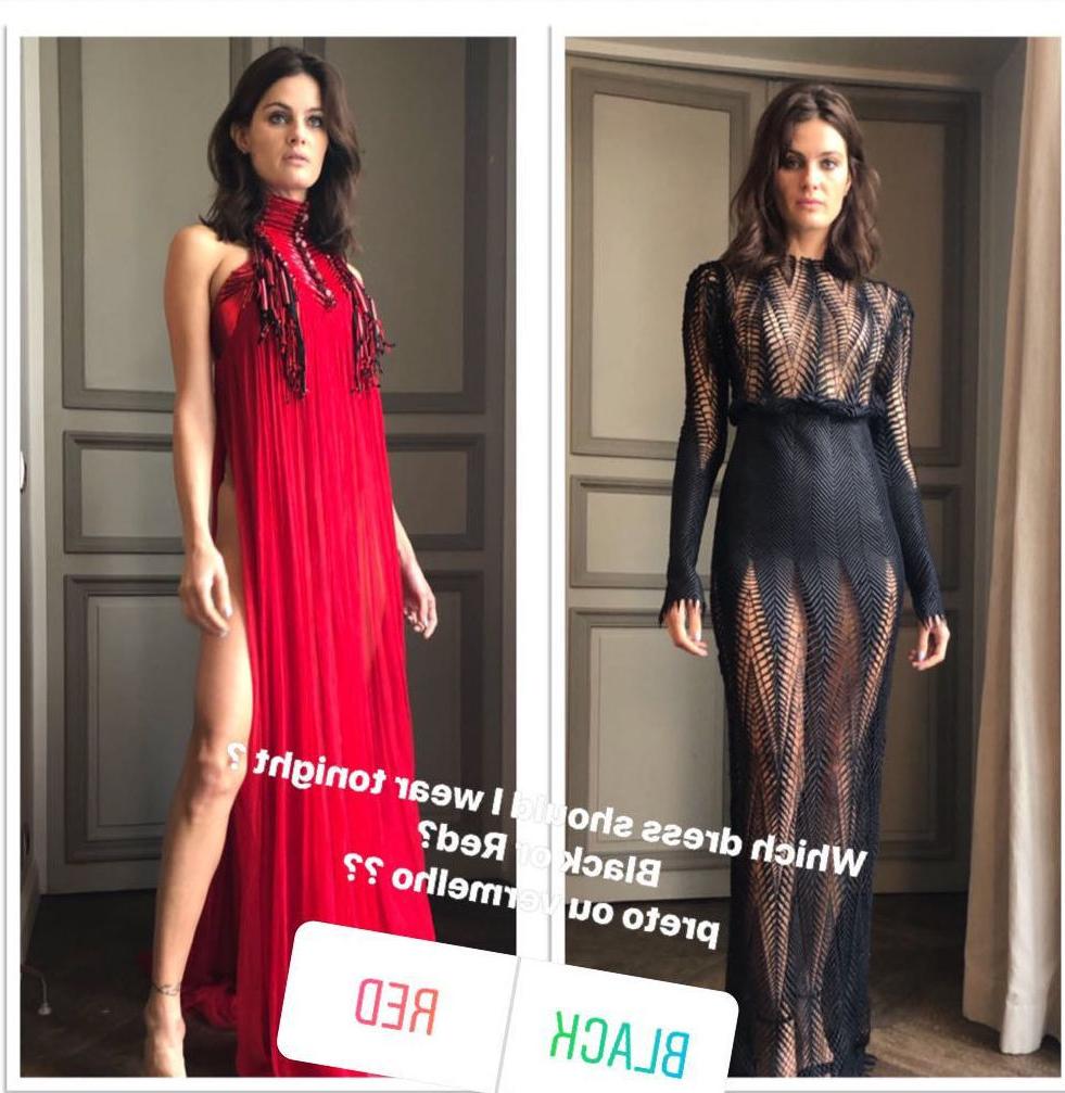6P Isabeli Fontana See-Through