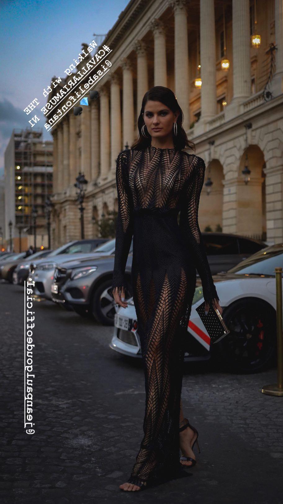 6P Isabeli Fontana See-Through