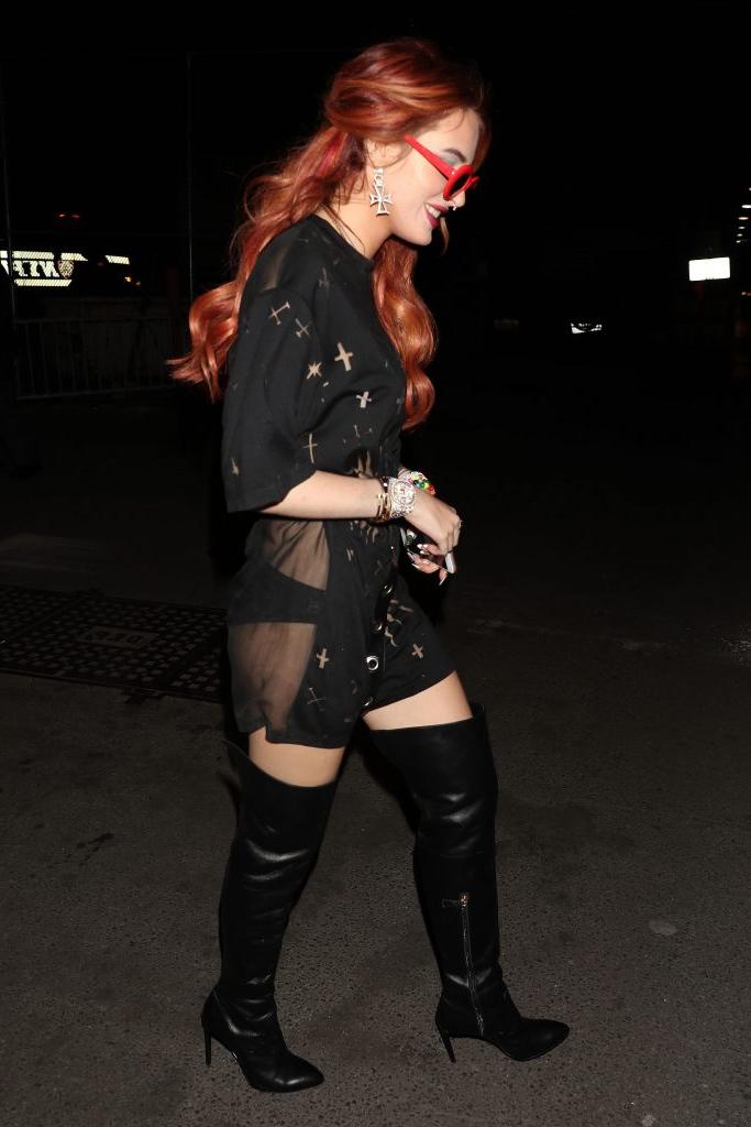 9P Bella Thorne See-Through