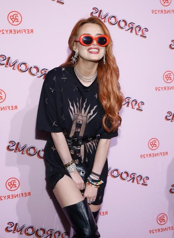 9P Bella Thorne See-Through