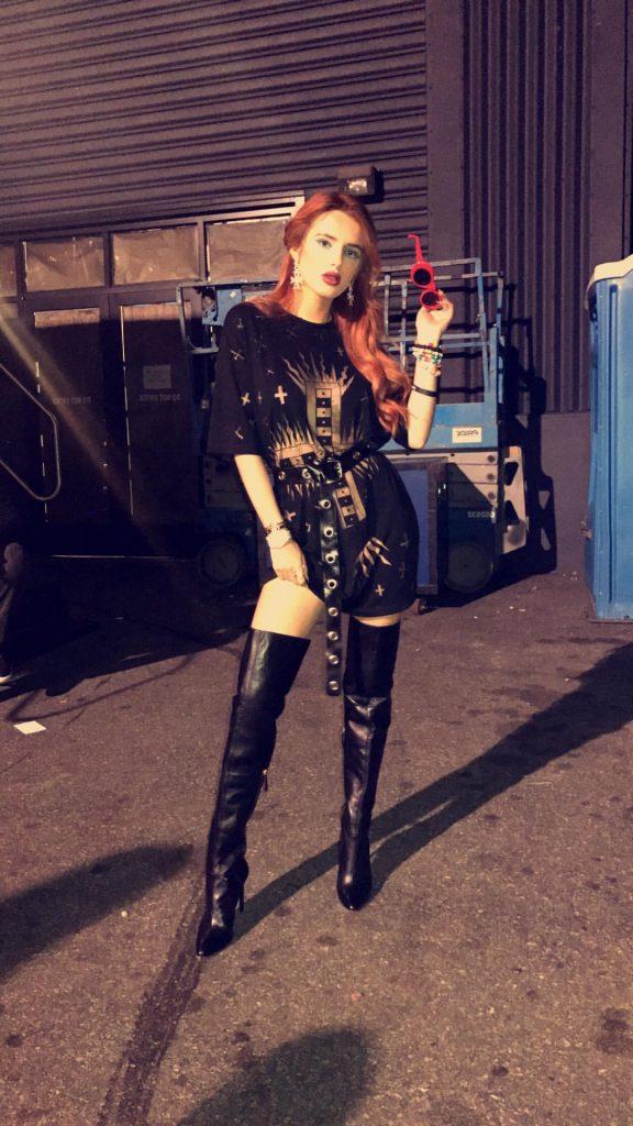 9P Bella Thorne See-Through