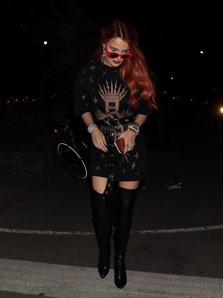 9P Bella Thorne See-Through