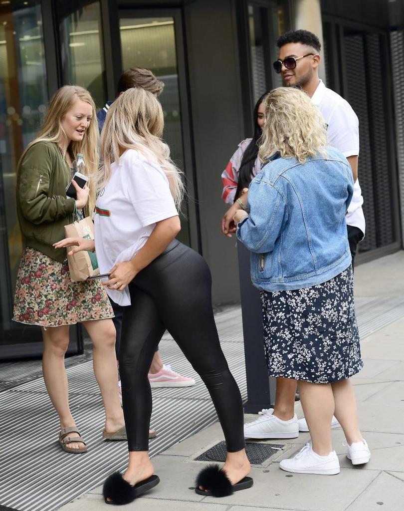 19P Chloe Ferry See-Through