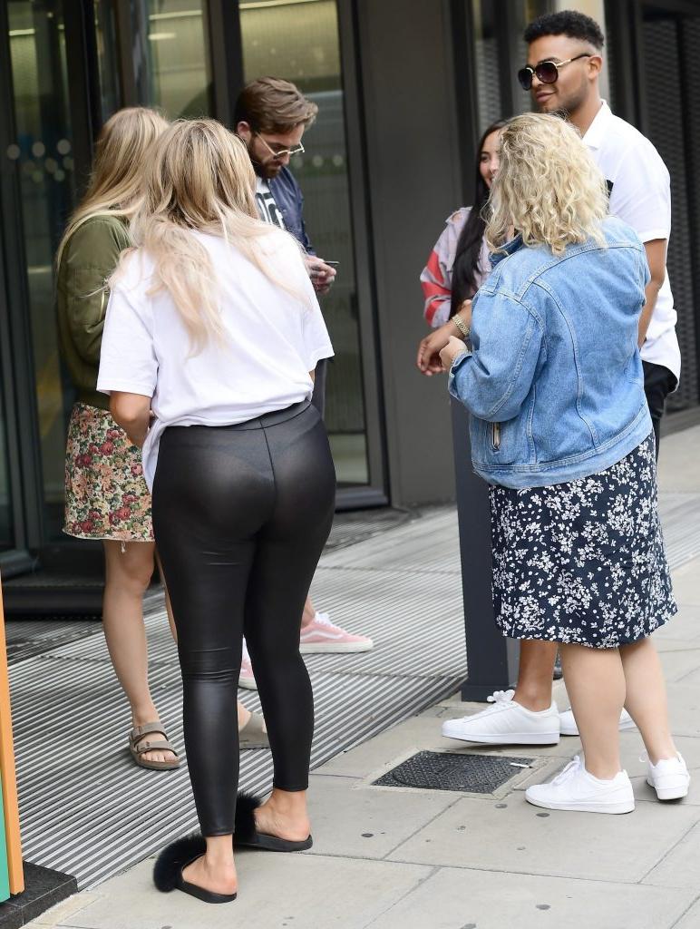 19P Chloe Ferry See-Through