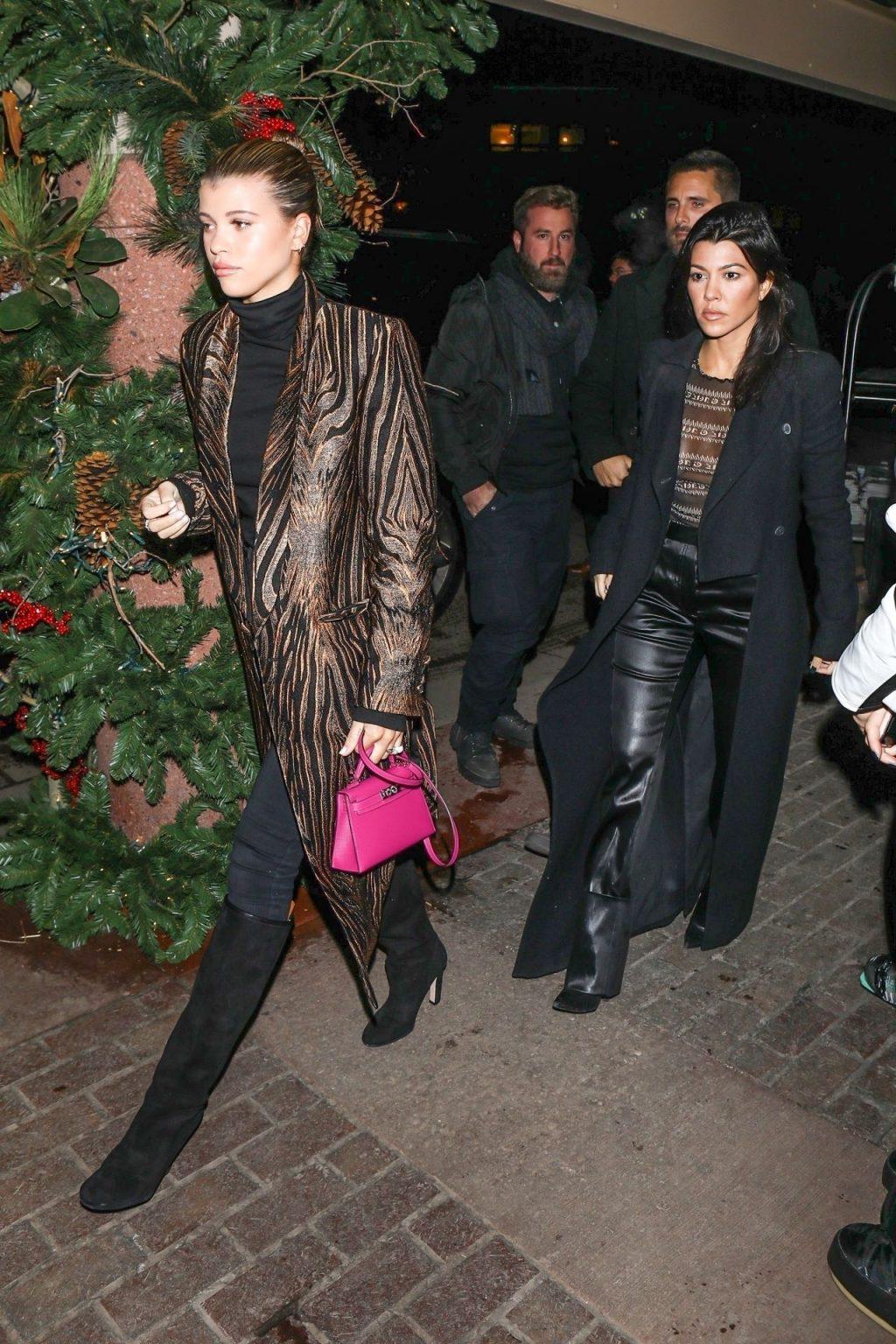 18P Kourtney Kardashian See-Through