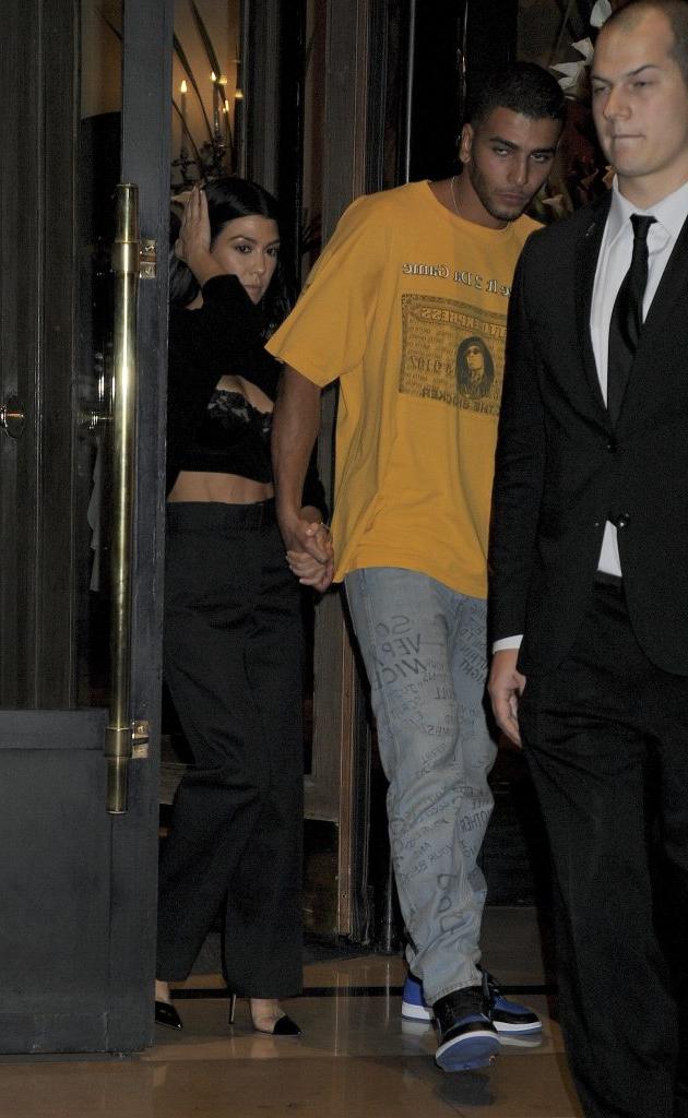 7P Kourtney Kardashian See-Through