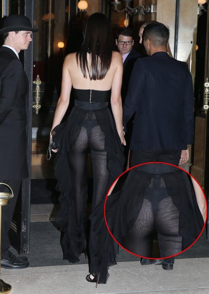 6P Kendall Jenner See-Through Photos