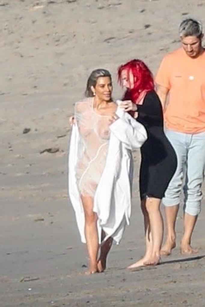 18P Kim Kardashian See-Through