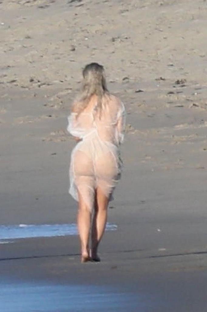 18P Kim Kardashian See-Through
