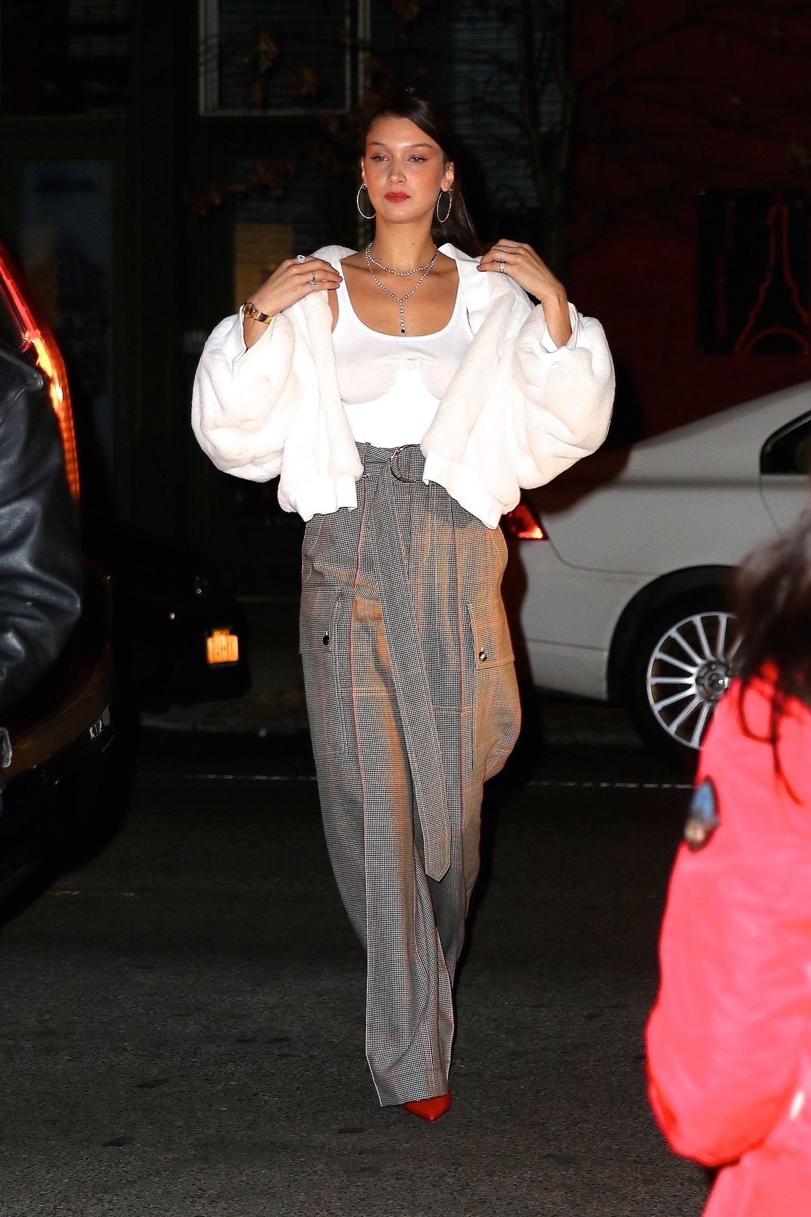 13P Bella Hadid See-Through