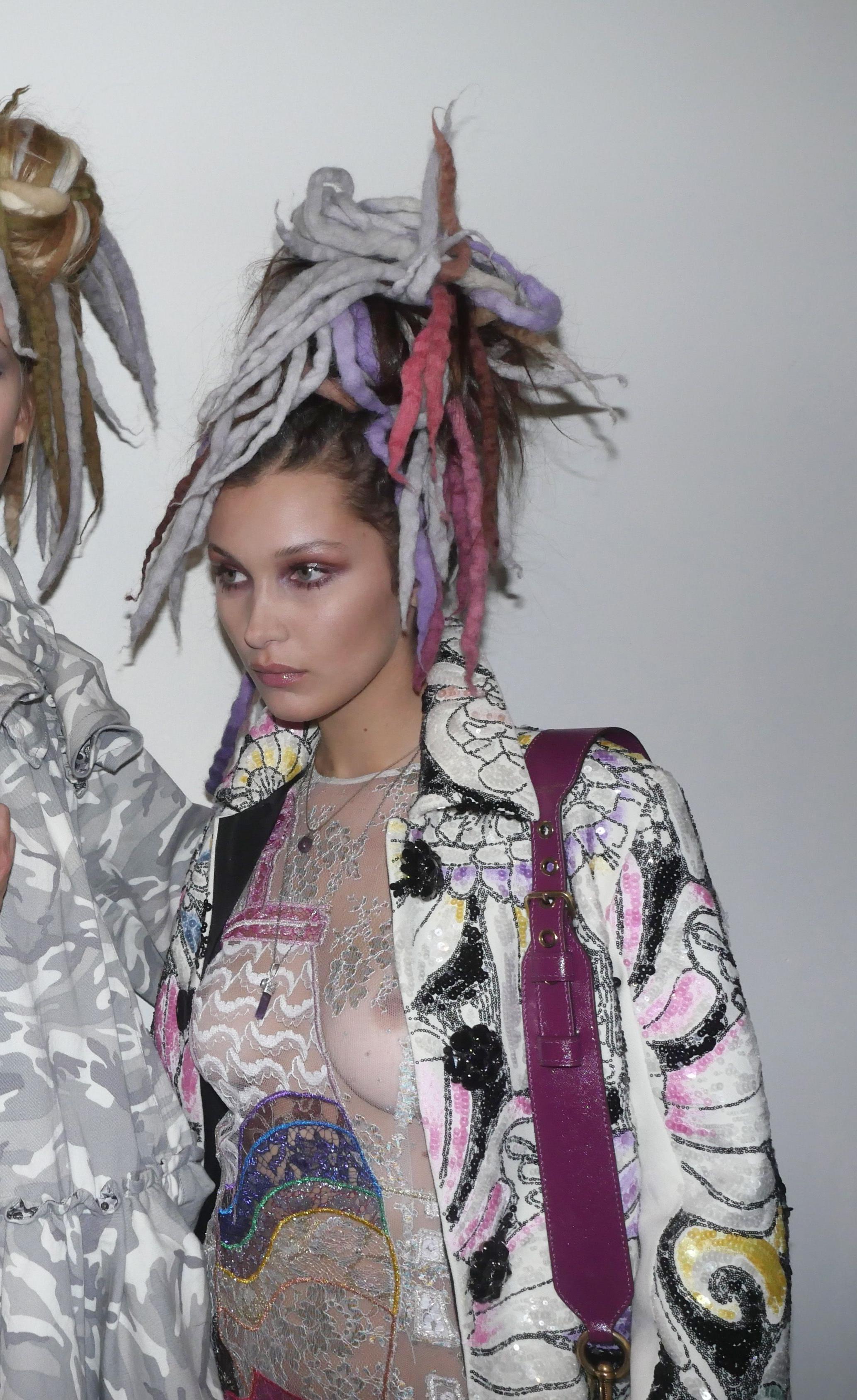 5P See-Through Photos of Bella Hadid