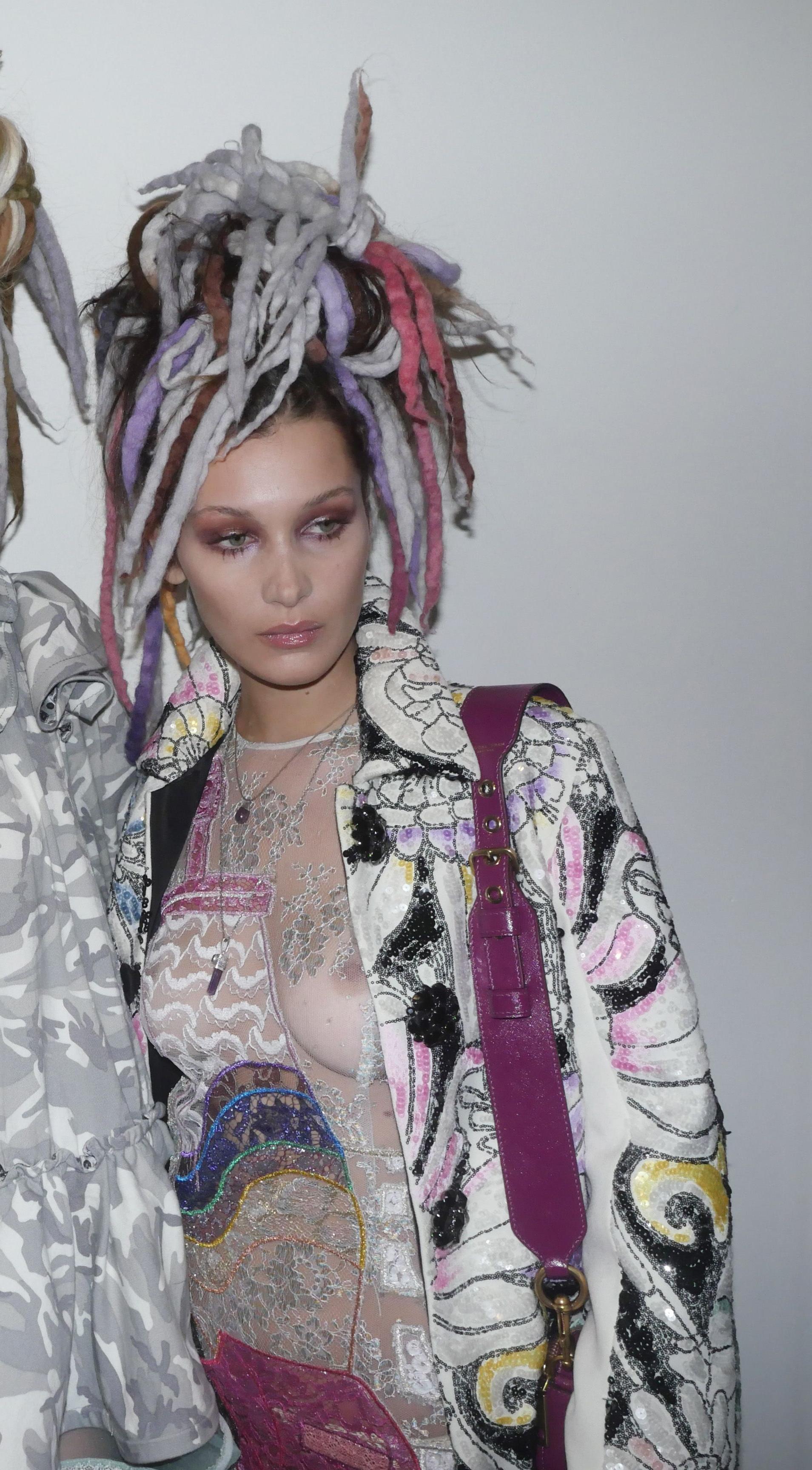 5P See-Through Photos of Bella Hadid