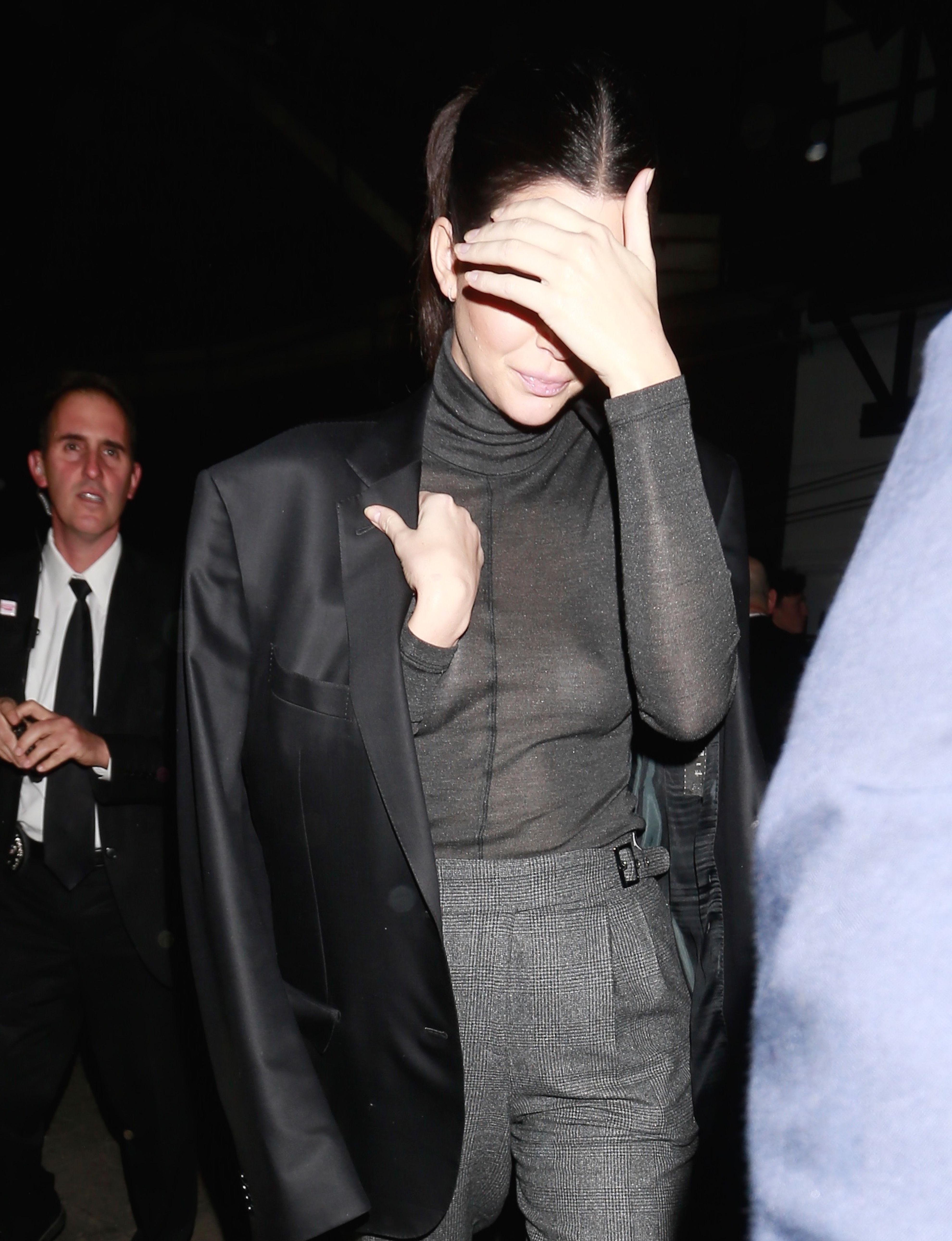 13P Kendall Jenner See-Through