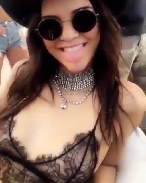 4P Kendall Jenner See-Through Photos