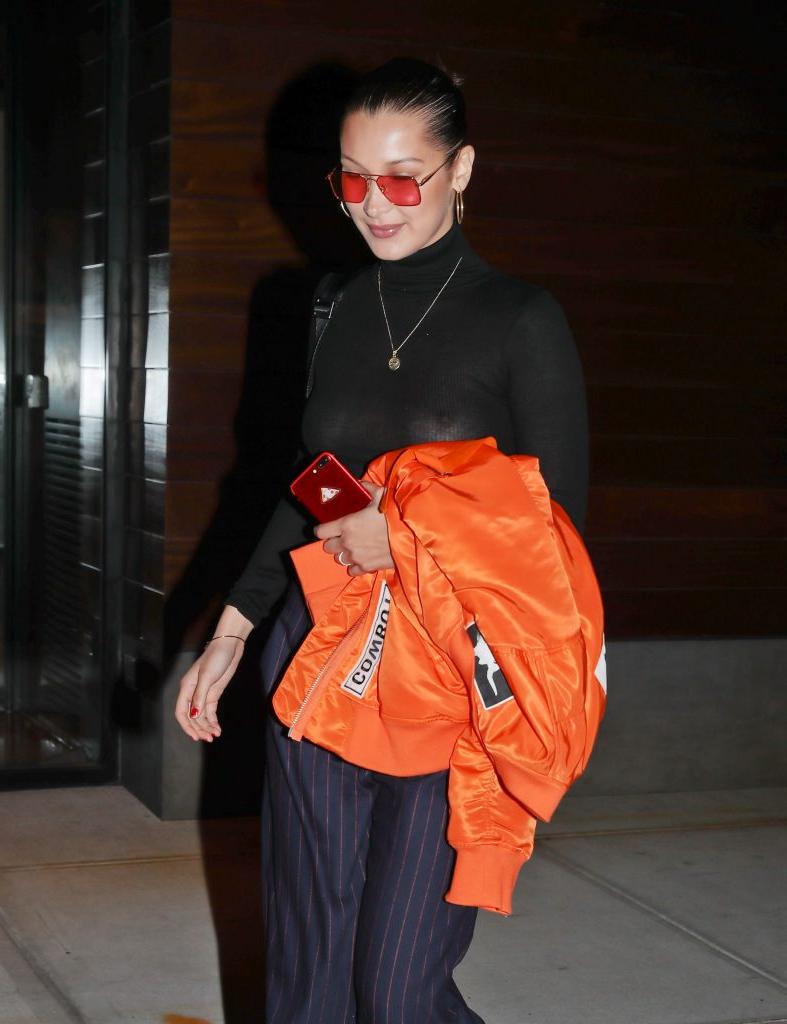 10P Bella Hadid See-Through