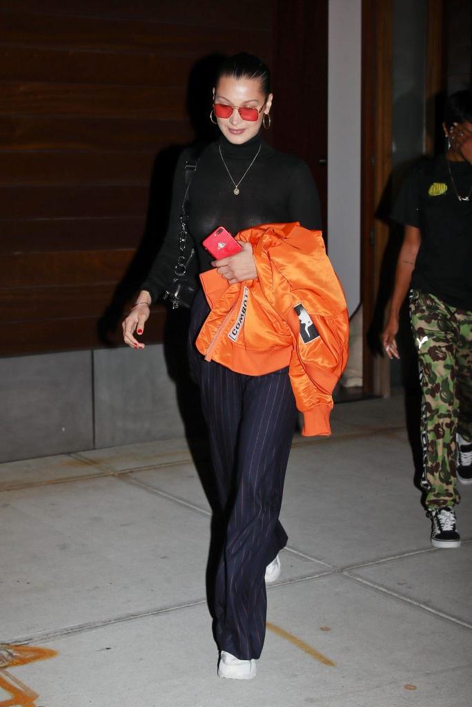 10P Bella Hadid See-Through