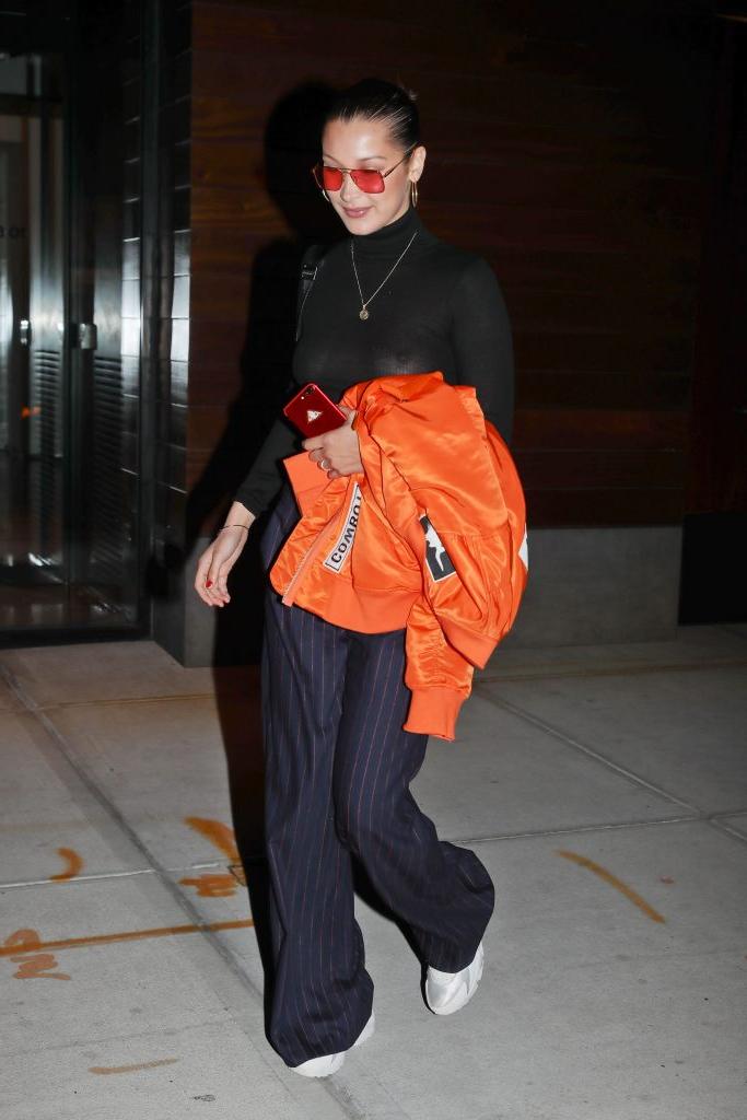 10P Bella Hadid See-Through