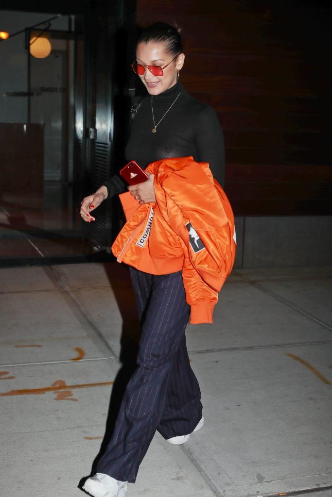 10P Bella Hadid See-Through