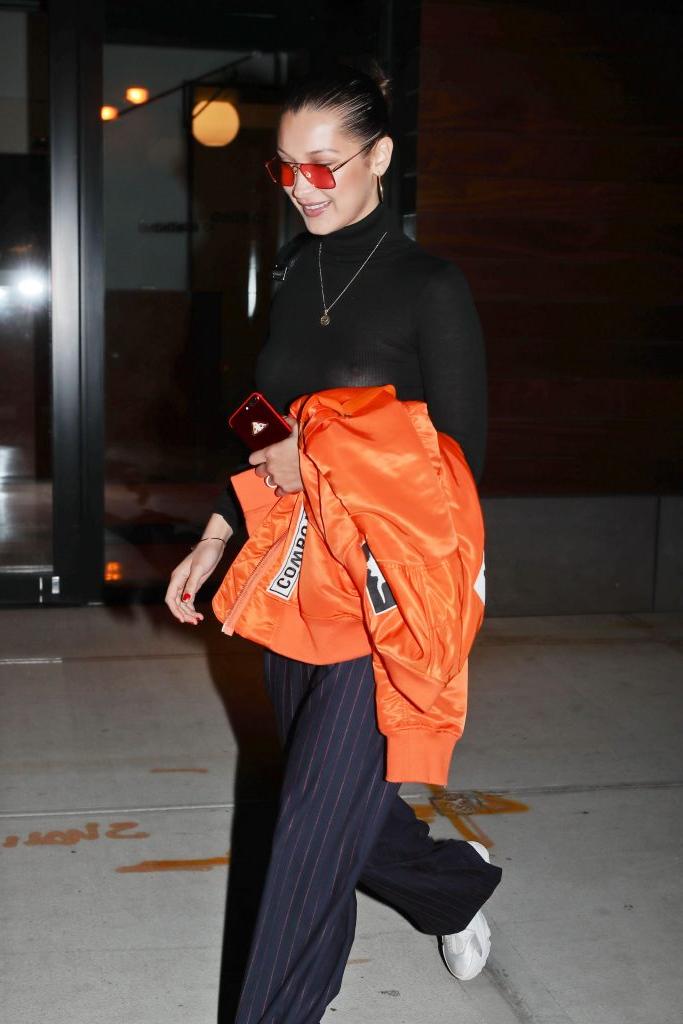 10P Bella Hadid See-Through