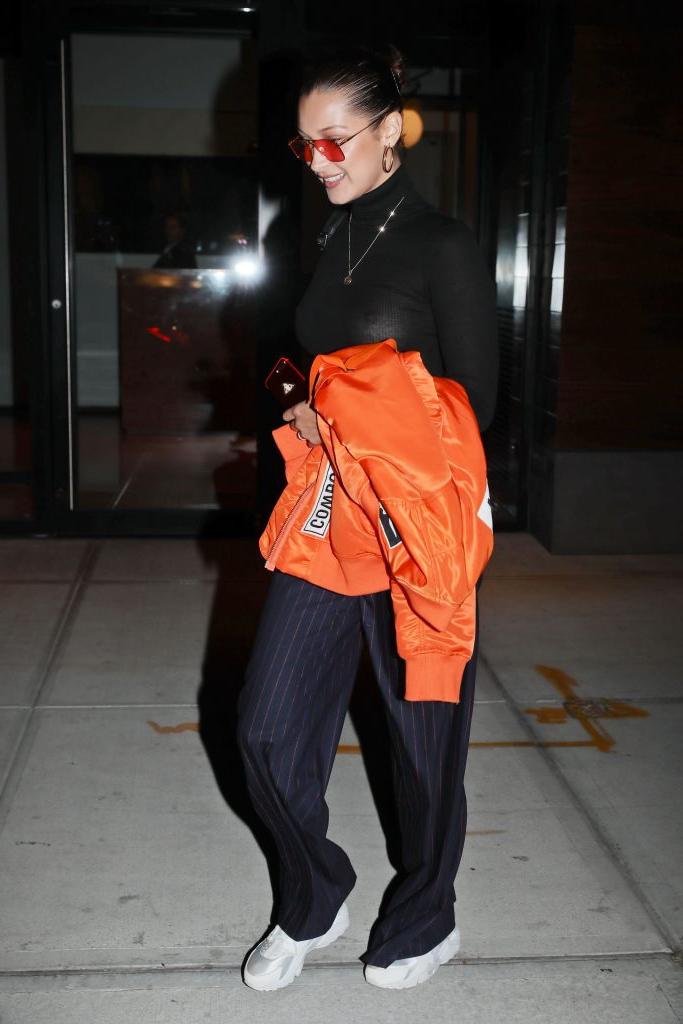 10P Bella Hadid See-Through