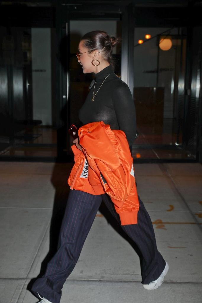 10P Bella Hadid See-Through