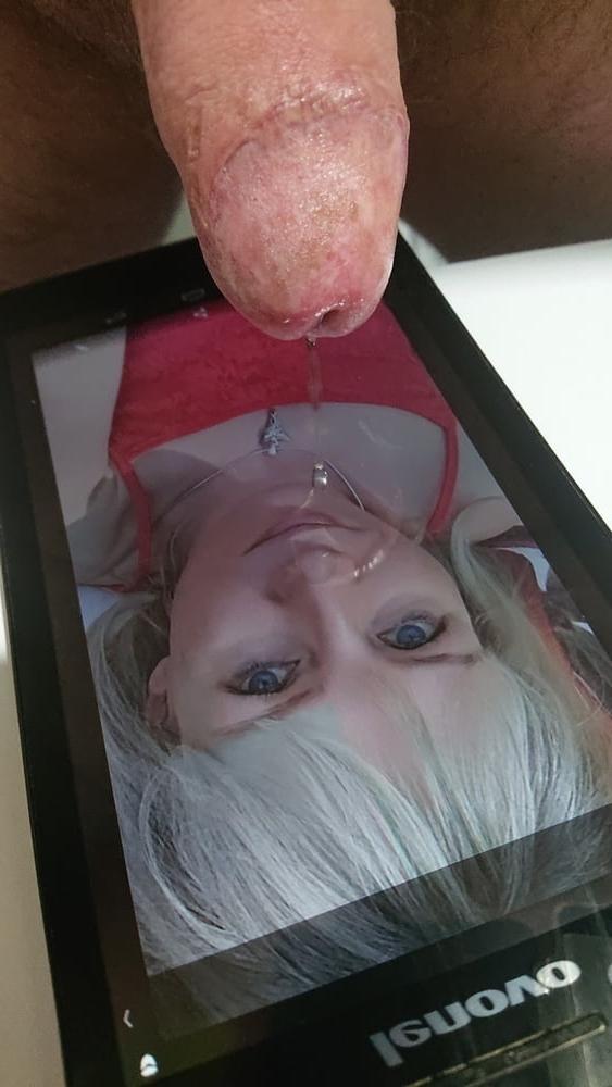 25P Cock tribute photos, sexy girl and hard dick, precum