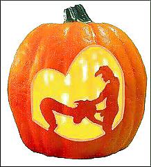 8P Jack Off Lantern - Happy  Who-la-ween.