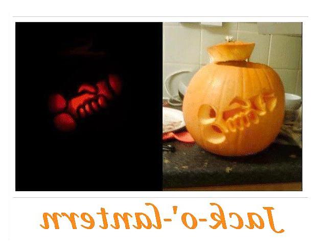 8P Jack Off Lantern - Happy  Who-la-ween.