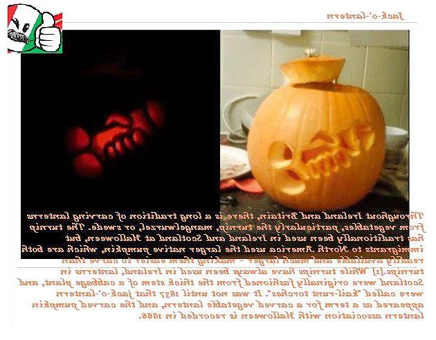 8P Jack Off Lantern - Happy  Who-la-ween.