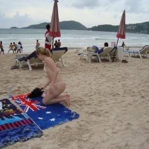 13P Beach ass beauty