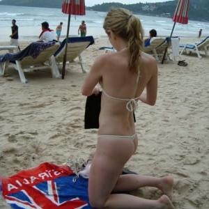 13P Beach ass beauty