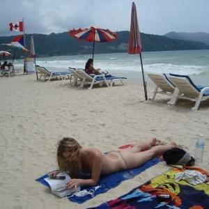 13P Beach ass beauty