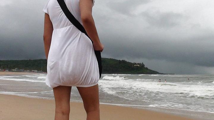 9P Wife on beach