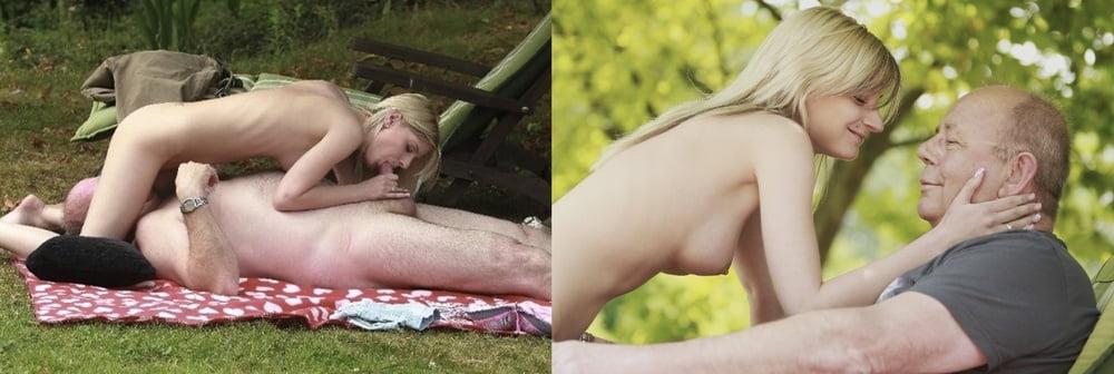 25P Old and young before and after