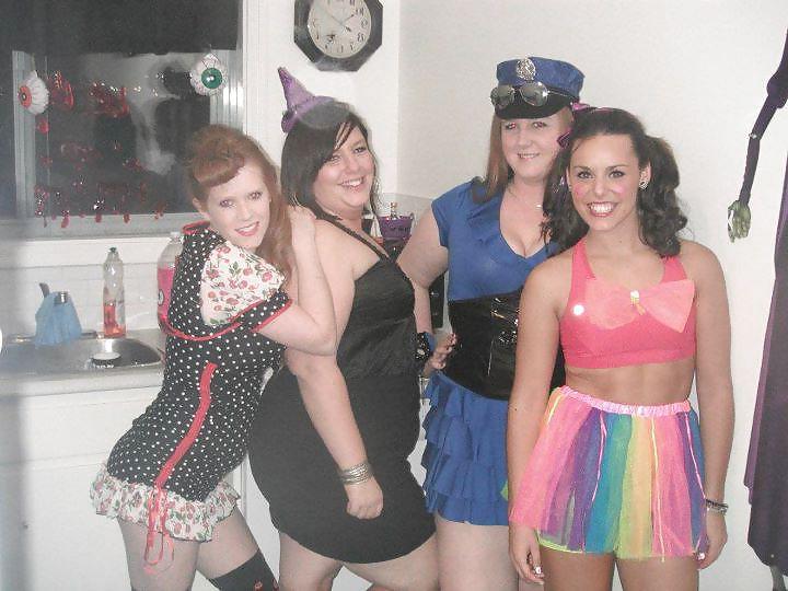 25P FaceBook Friends: Halloween Babes