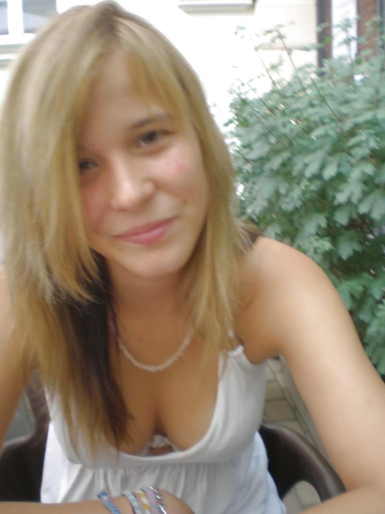 25P Real blonde teen beauty