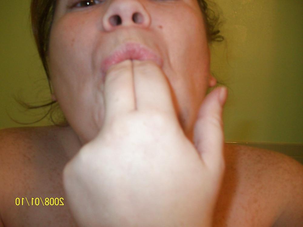 25P Kathleen with food