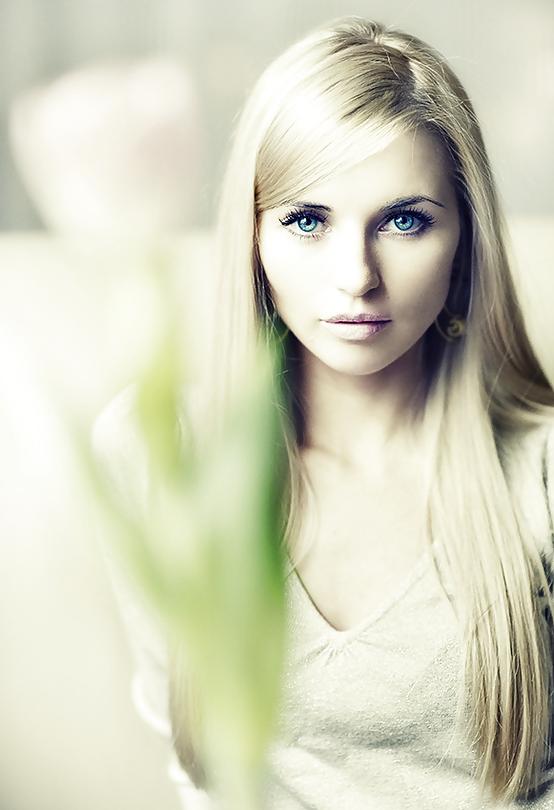 25P Blonde hair blue eyes compilation