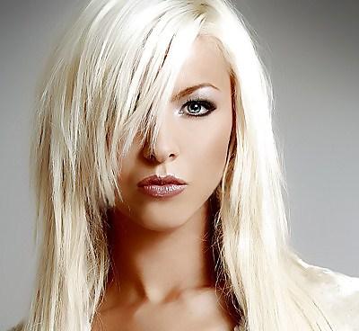 25P Blonde hair blue eyes compilation
