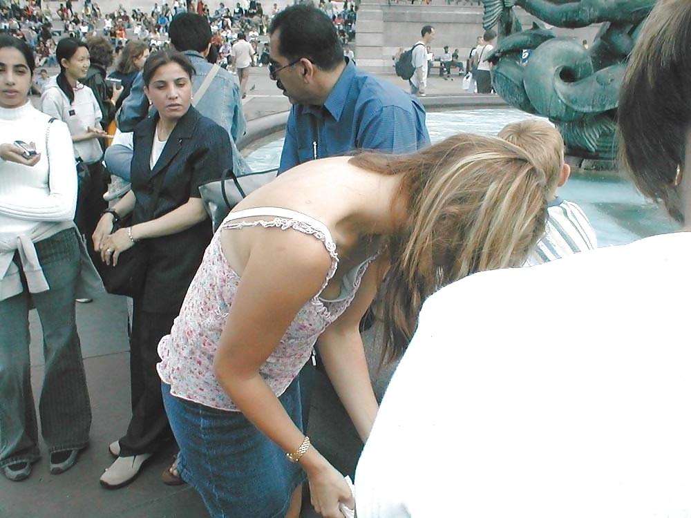 10P Downblouse, Nipple Slips and Peaks